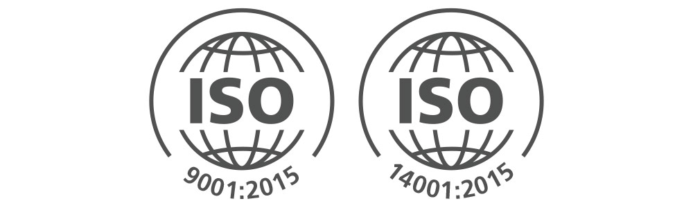 Identiv - ISO 14001:2015 + ISO 9001:2015 icons