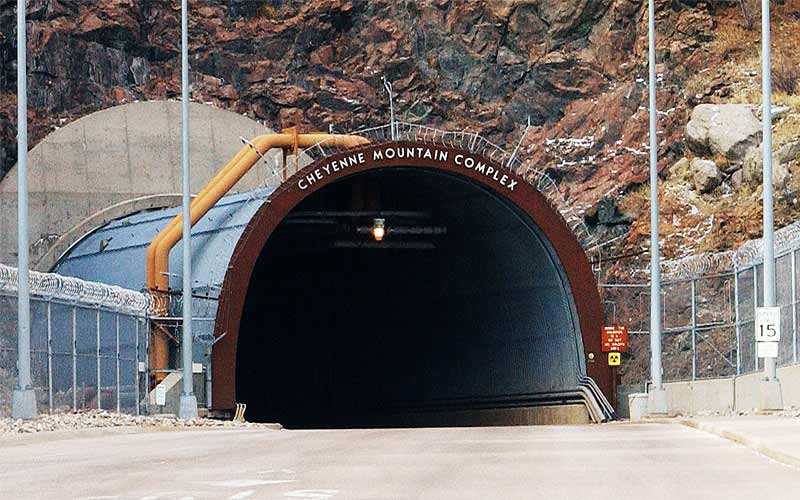 Cheyenne Mountain Complex Entrance